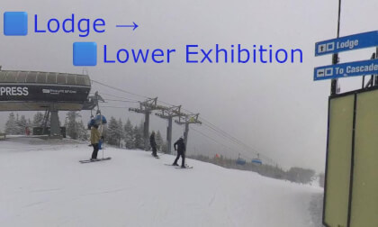 Mount Snow - Lodge to Lower Exhibition 🟦
