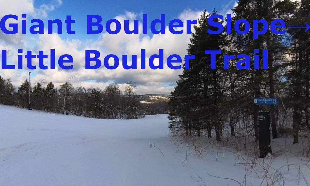 Seven Springs Mountain Resort - Giant Boulder Slope to Little Boulder Trail 🟦