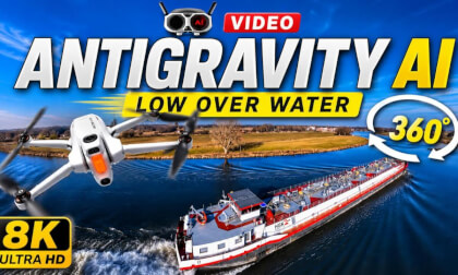 Antigravity A1 skims inches above water | 360°