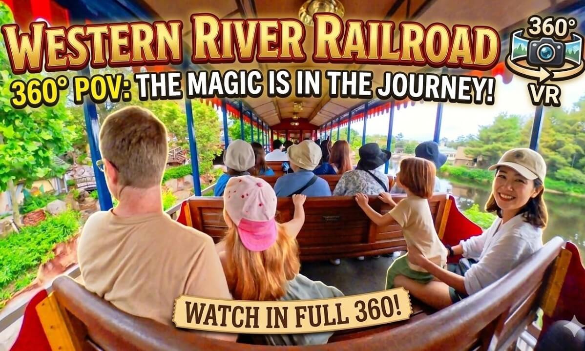 Disneyland PoV | Tokyo | The Magic is in the Journey--The Western River ...