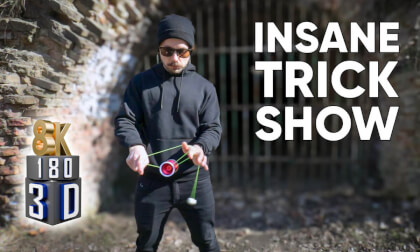 INSANE YoYo Tricks in 180° 3D VR 🤯 | European Champion Showcase | 8K 50 FPS