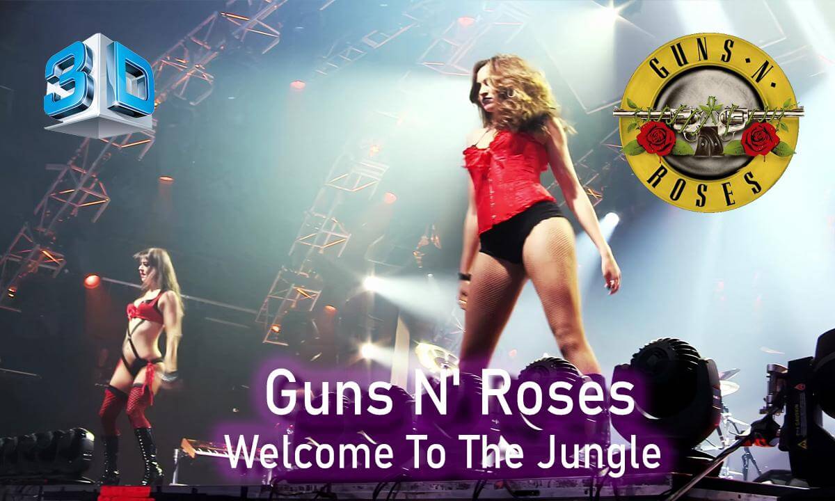 Guns N' Roses - Welcome To The Jungle | DeoVR