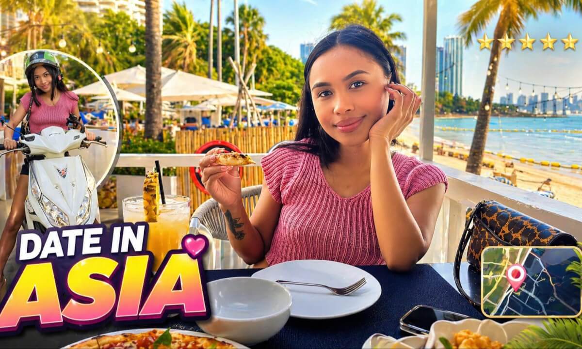 What a Beach Date in Pattaya?! VR180 8k