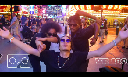 VR 180 Las Vegas Street Dancers- Interesting Strangers Part 2 VR 180 Las Vegas Street Dancers- Interesting Strangers Part 2