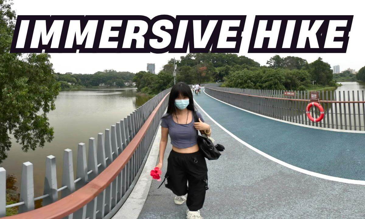 Relaxing |9.9 km green immersive hiking route|SHENZHEN