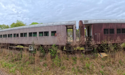 4k  High Bitrate 150 Flat Video Vintage Train Cars Video