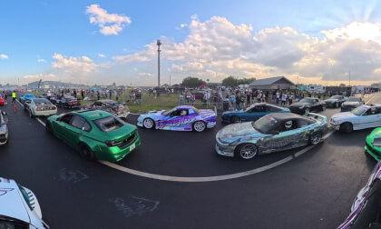 Drifting with Dion Dawkins at Fuel Fest Tampa