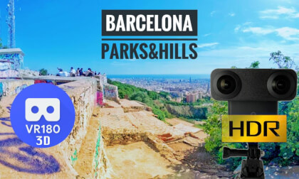 [HDR] Barcelona walk - parks and hills
