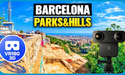 Barcelona walk - parks and hills