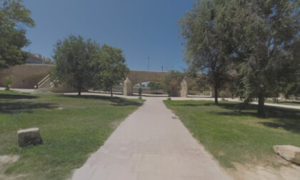 360 VR Turia Gardens, urban park in Valencia