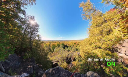 ASMR Nature Video at Rattlesnake Point Canada