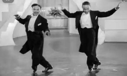 Cab Calloway, Bill Robinson and Nicholas Brothers Sing and Dance in "Stormy Weather" (1943)