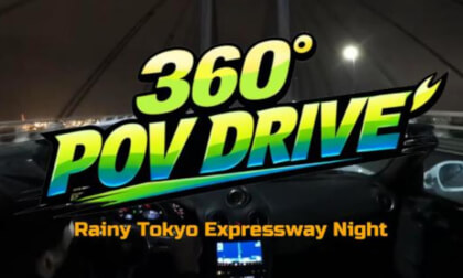 360° POV ―Rainy Tokyo Expressway Night―With background music