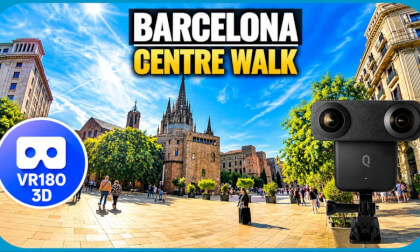A walk in Barcelona city centre