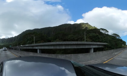 360 VR - Oahu Drive to Airport