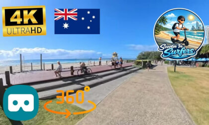 Surfers Paradise & Broadbeach Sun Shine ☀️ Around the Clouds ⛅️ Beach Ride ⛱️