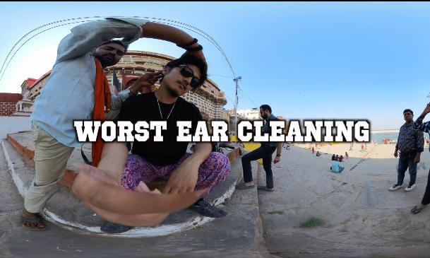 WORST EAR CLEANING in India🇮🇳 : By the Ganges