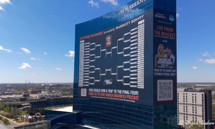 NCAA Men's 2026 Final Four, Downtown Indianapolis | 2D to 3D Spatial Conversion