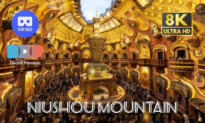 Travel China: Niushou Mountain 牛首山 | The Sacred Relic of the Buddha | 8K60P 3D 180