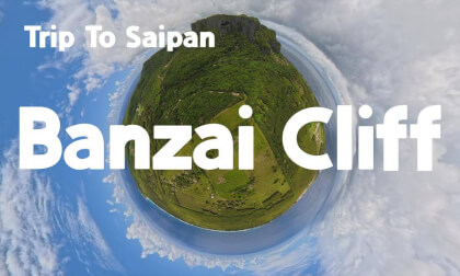 [360 Trip to Saipan] Banzai Cliff 🇲🇵 Saipan’s Most Powerful Ocean View