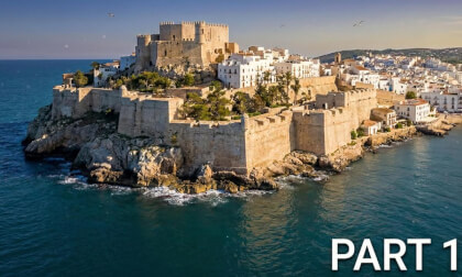 Peñíscola Castle Spain 360° 🏰 Immersive 8K Virtual Walk (Travel From Home). Part 1 of 4 #castle #VR