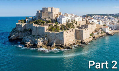 Peñíscola Castle Spain 360° 🏰 Immersive 8K Virtual Walk (Travel From Home). Part 2 of 4 #castle #VR