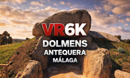 VR 6K 360 | ANTEQUERA, Spain | Menga & El Romeral Dolmens | Prehistoric Tour