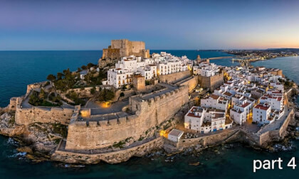 Peñíscola Castle Spain 360° 🏰 Immersive 8K Virtual Walk (Travel From Home). Part 4 of 4 #castle #VR