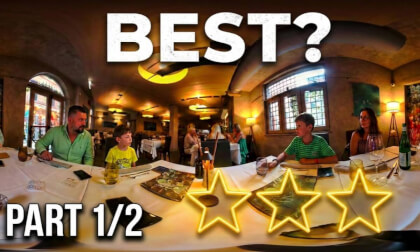 [360°] Italian Feast or "Price Shock"? Alla Grotta Restaurant in Lazise (Part1/2)