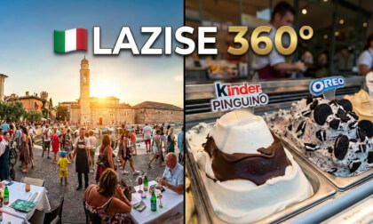 [360°] Immersive Walk: Discovering Lazise, Italy | Lake Garda Family VLOG (Part 8/9)