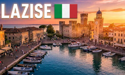 [360°] Immersive Walk: Discovering Lazise, Italy | Lake Garda Family VLOG (Part 9/9)