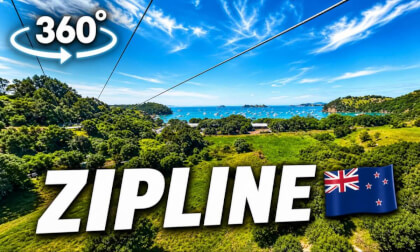[New Zealand] Man O' War Forest Flight Zipline