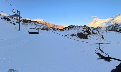 6er Sommerberg Hintertux Glacier six pack ski lift Austria 360 Global Cable Lifts snow