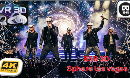 3D Backstreet Boys Sphere las Vegas