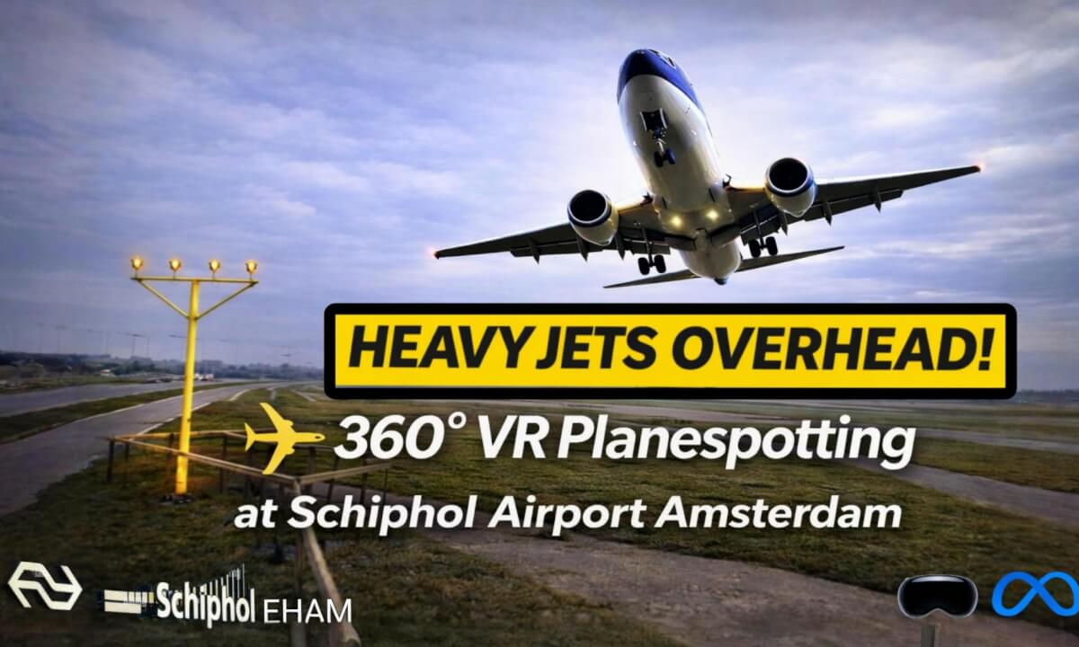 Amsterdam Airport Planespotting at Schiphol, Polderbaan