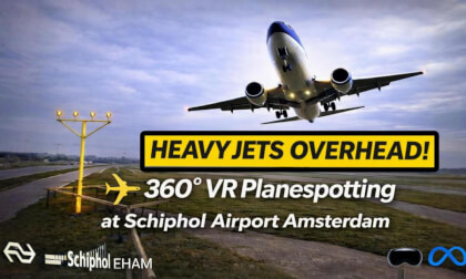 Amsterdam Airport Planespotting at Schiphol, Polderbaan