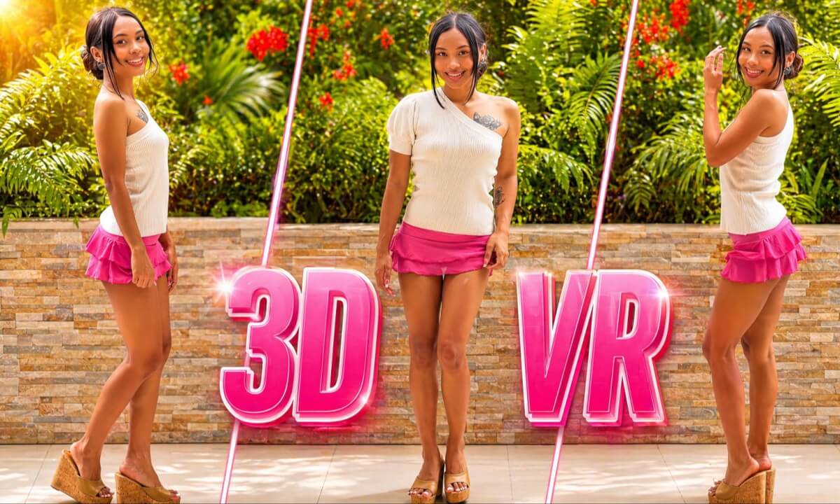 Namy’s Garden Walk Vibe in 3D VR