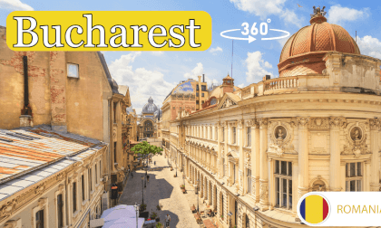 Bucharest Old Town in Virtual Realty, 24 Aug 2023 VR Video Bucharest Old Town in Virtual Realty, 24 Aug 2023 VR