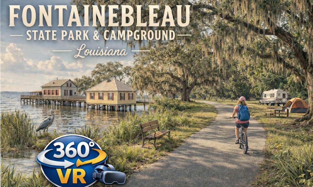 Fontainebleau Louisiana State Park & Campground, Mandeville, Louisiana