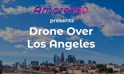 Drone360 over LA in 8K 360