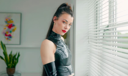 Skylah Latex Fashion Model 8K60 3D
