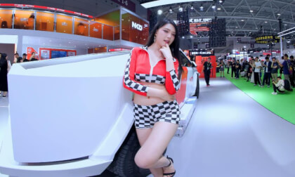 Stunning Models at Shenzhen Auto Tuning Show | Live Sound2