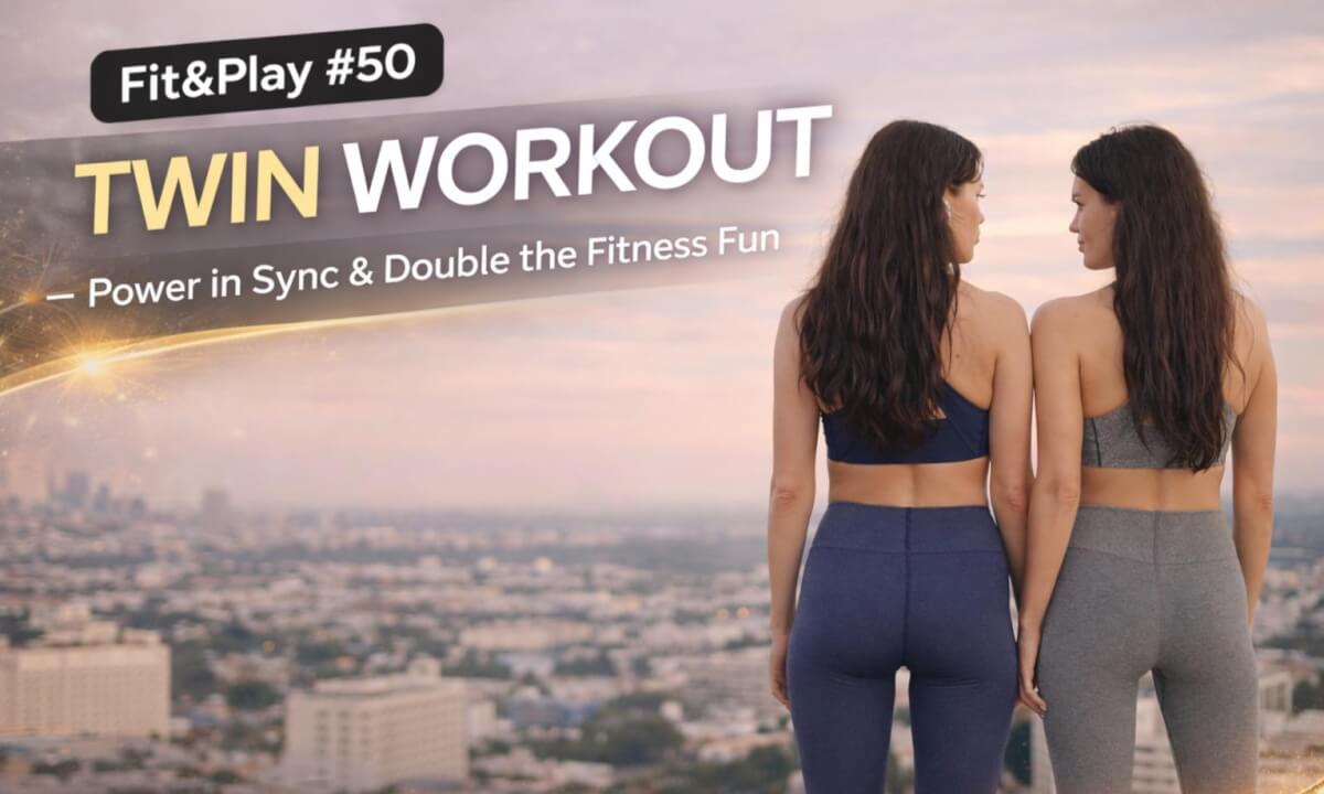 Fit&Play #50 – Twin Workout | Power in Sync & Double the Fitness Fun