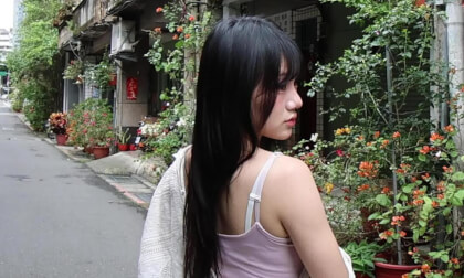 Model Outdoor Photoshoot - Aiku Chan Part 10