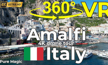 Amalfi Italy 360° Drone Tour – Stunning Amalfi Coast in 4K VR