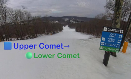 Hidden Valley Resort, Pennsylvania | 🟦Upper Comet →🟢Lower Comet [360°]