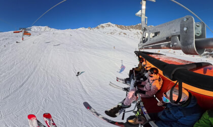 8er Sesselbahn Giggijoch 8SK ski lift Sölden Ötztal Tirol Österreich