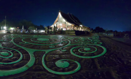 Wat Glow in the Dark - test lapse