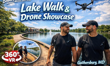 Dual Perspectives: Lake Walk & Drone Showcase | Brina & Dell Series