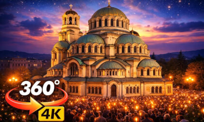 Easter Orthodox Liturgy 360° 4K | Alexander Nevsky Cathedral, Sofia (Bulgaria) #easter #orthodox
